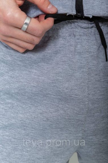 Спортивний костюм чоловічий колір світло-сірий розмір 52 FA_007202 | Зображення 4