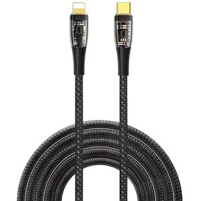Кабель Type-C to Lightning 100cm Wiwu Feisu 20W /black/