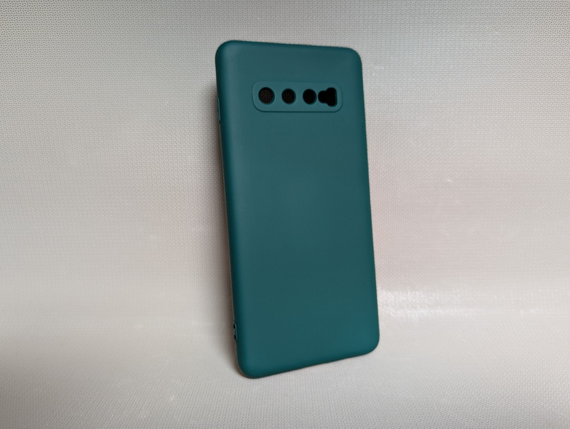 Чохол для Samsung Galaxy S10 Plus / Самсунг Гелаксі С10 Плюс, WAVE Colorful, силіконовий, матовий, зелений