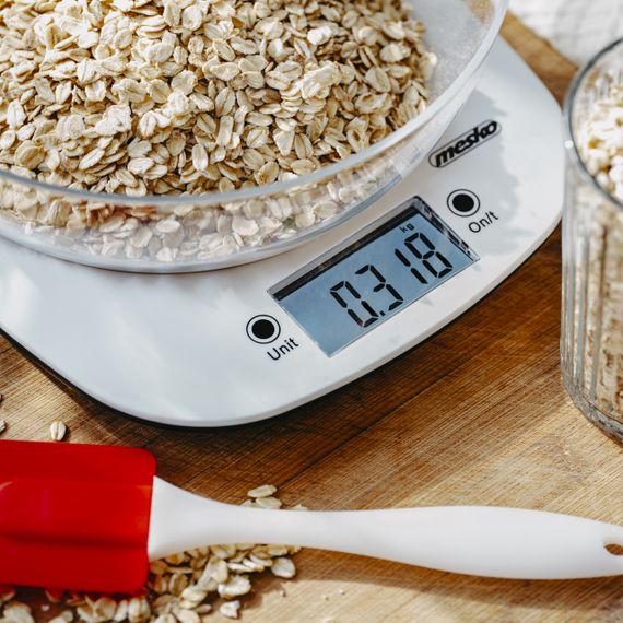 Ваги кухонні електронні Mesko MS 3179 білі до 5 кг зі знімною чашею | Зображення 6