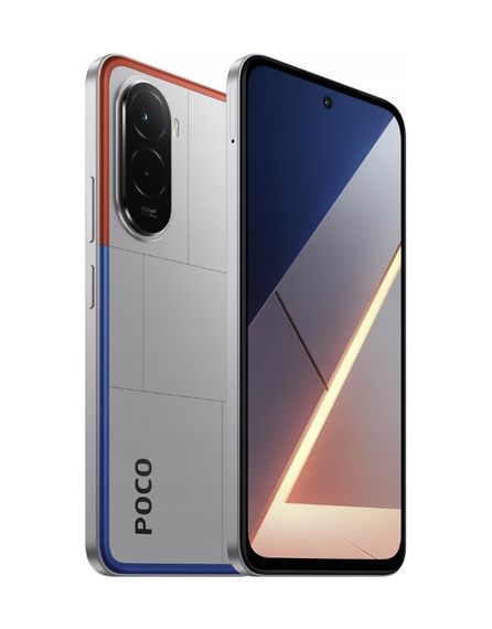 Смартфон POCO M7 6/128GB Silver (adapter) | Зображення 1