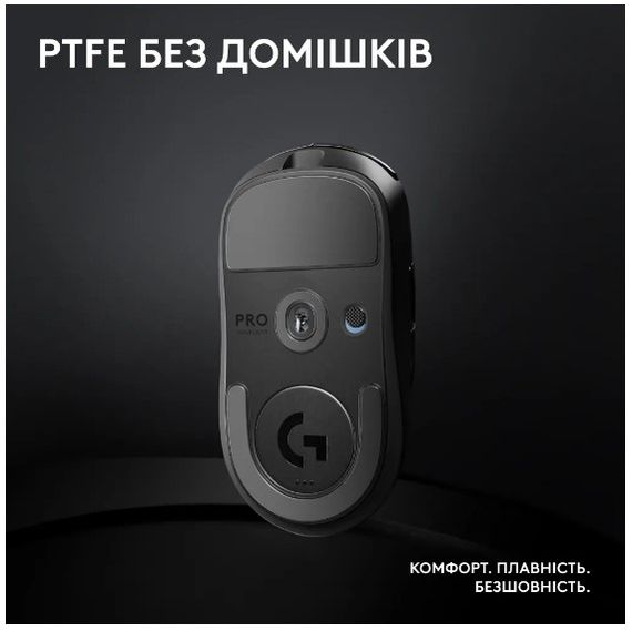 Миша Logitech Pro X Superlight 2 Lightspeed Black (910-006630) | Зображення 9