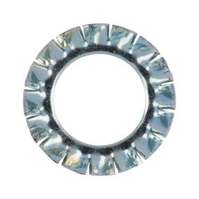 Стопорна шайба з зовнішніми зубцями, форма A