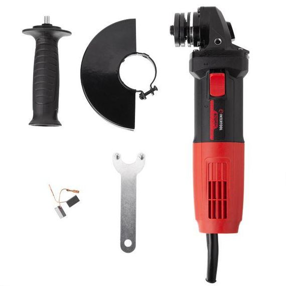 Шліфмашина кутова 750 Вт, 125 мм INTERTOOL WT-0220 | Зображення 5