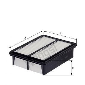 Фильтр воздушный Mazda 3 1.5-2.0 i/D 18-, Hengst, E1855L,