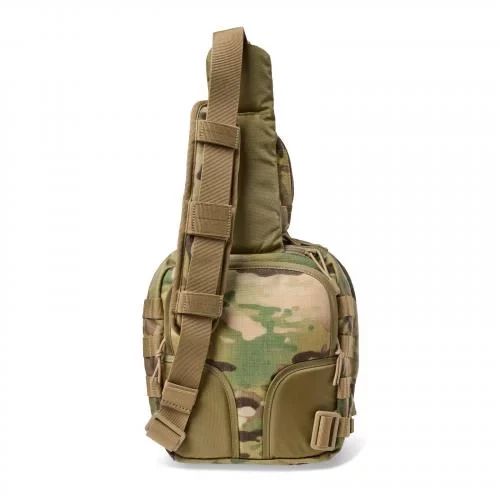 Тактична сумка-кобура 5.11 Tactical RUSH MOAB 6 Sling Pack 11L Multicam компактна однолямкова сумка із системою MOLLE для EDC | Зображення 4