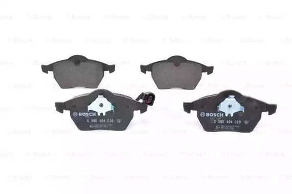 Колодки гальмівні дискові AUDI TT, SEAT LEON, SKODA, VW передн.  BOSCH (0986494018)