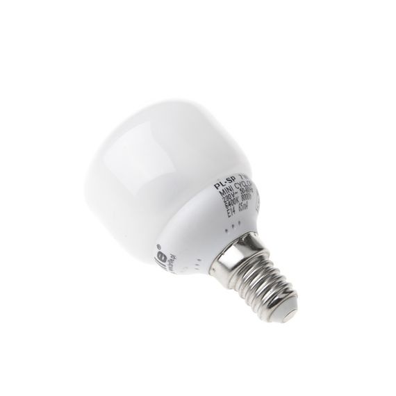 Лампа энергосберегающая 7W E14 CW S35 MINI CYCLOP Br (PL-SP) 220V | Зображення 4
