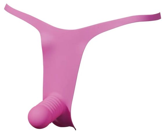 Страпон з порожниною FLIP SLIP с віброкулею sexstyle | Зображення 2