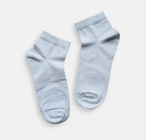 Укорочені шкарпетки жіночі однотонні Twinsocks р-23-25 (38-40) сірий, крем, чорний, темно-синій, білий Білий