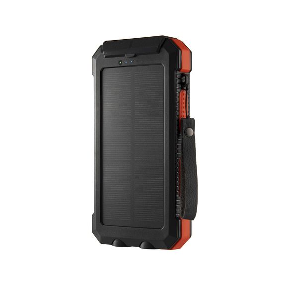 УМБ PowerBank із сонячною панеллю, повербанк КВАНТ SC17-2 20000mAh | Зображення 1