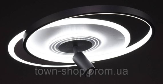 Люстра потолочная LED с пультом MJ50-500-bk-wh Белый 9х40х50 см. | Зображення 1