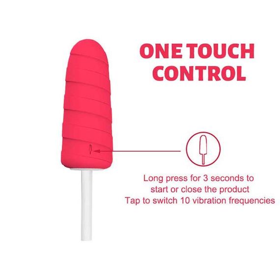 Вібратор морозиво 10X Popsicle Vibrator USB | Зображення 3