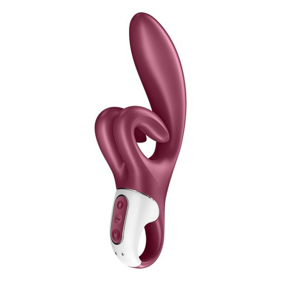 Вібратор-кролик Satisfyer Touch Me Red, подвійний відросток, 3 потужні мотори Sex Aura | Зображення 4