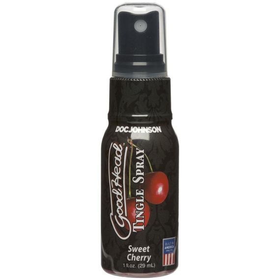 Спрей для мінету Doc Johnson GoodHead Tingle Spray - Sweet Cherry (29 мл) (пошкоджене паковання!!!) Sex Aura
