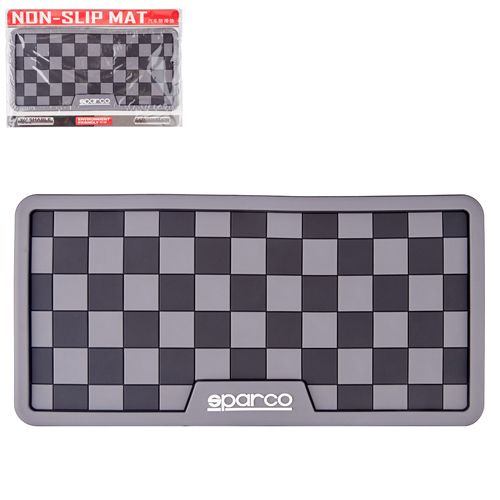 Килимок антиковзкий на торпедо Sparco chess 000х00 мм