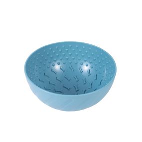 Миска WahoPet для собак для повільного годування пластикова блакитна