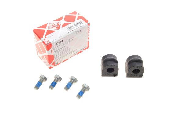 Комплект втулок стабілізатора заднього Mercedes Benz 124 190 82-97 2 втулки+4 болта  02524