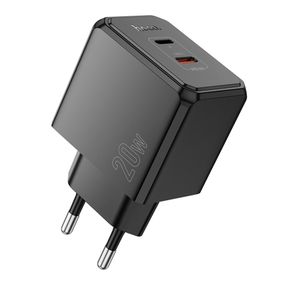 Мережевий зарядний пристрій Hoco CS16A 1 USB-C/1IP PD/QC 20W