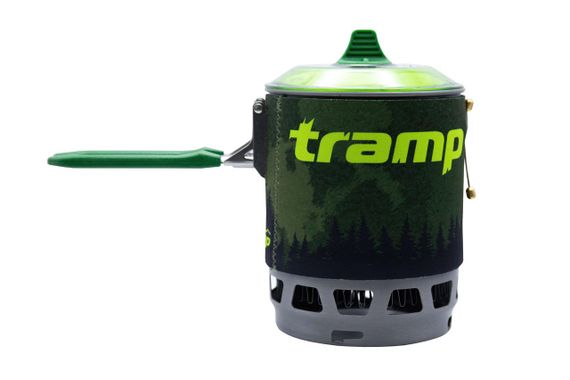 Система для приготування їжі Tramp 0,8л olive, Кемпінгова система з пальником та казанком трамп | Зображення 2