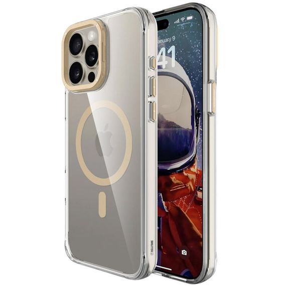 Чехол TPU Space Case Apex with MagSafe для Apple iPhone 15 Pro Max (6.7") Gold
