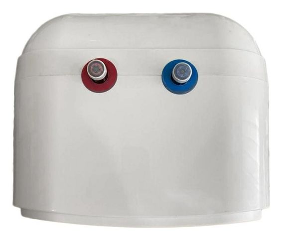 Водонагрівач Midea над мийкою, 10 л, 2,0 кВт, "мокрий" ТЕН, вертикальний, квадратний, білий (D10-20VI(O)) | Зображення 1