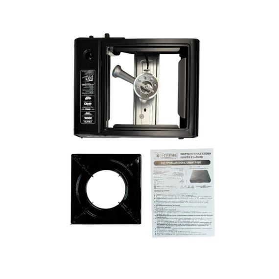 Плита газова туристична X-Treme ZD-6500 2.3 кВт чорна | Зображення 3