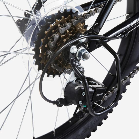 Велосипед гірський Expl 500 20" для дітей 6 - 9 років чорний | Зображення 9