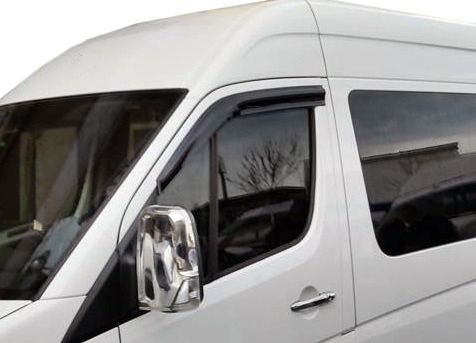 Вітровики, що клеяться (2 шт, Sunplex Sport) для Mercedes Sprinter 2006-2018 рр | Зображення 1