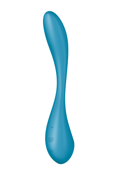 Мультивібратор SATISFYER G-Spot Flex 5+ керування телефоном, блакитний Sex Aura | Зображення 2