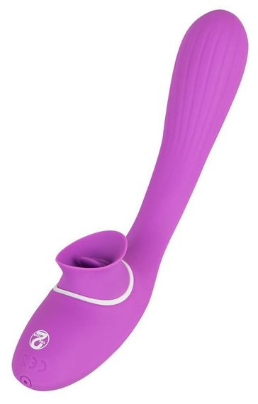 Вакуумний стимулятор 2 Function bendable Vibe Sex Aura