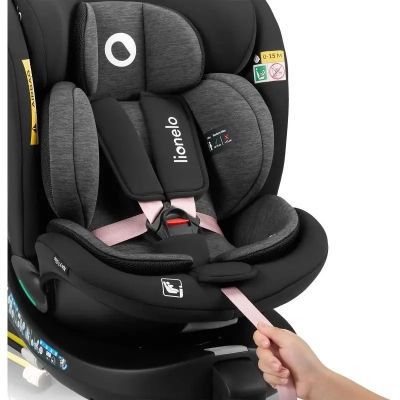 Автокрісло Lionelo Navy I-Size Black Pink (LO-NAVY I-SIZE BLACK PINK) | Зображення 5