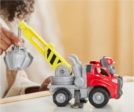 Щенячий патруль Крепыш и команда Кран с захватом Чарджера Paw Patrol Rubble & Crew Charger’s Crane Grabber | Зображення 5