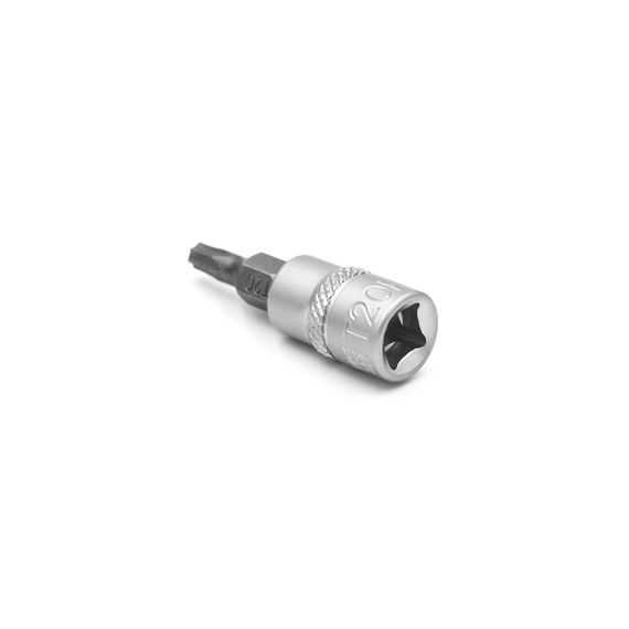 Головка торцева, 1/4IN, з насадкою TX20-HOLE, RED STRIPE | Зображення 3