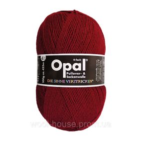 Шкарпеткова пряжа Opal Sockenwolle uni,  9939