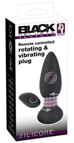 Анальная пробка с ротацией на пульте ROTATE Sex Aura