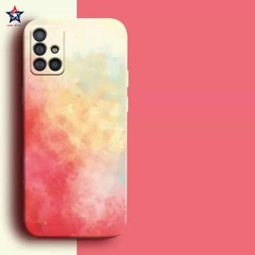 Чохол Bright Color для Samsung Galaxy A51 колір Молочний