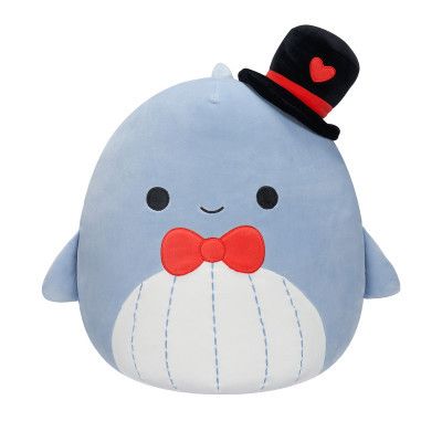 М&apos;яка іграшка Squishmallows Синій кит Самір 13 см (SQVA00806)
