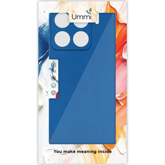 Чохол Silicone Cover Ummi Lakshmi Full Camera (AA) для Xiaomi 15 Pro Синій / Navy Blue | Зображення 1