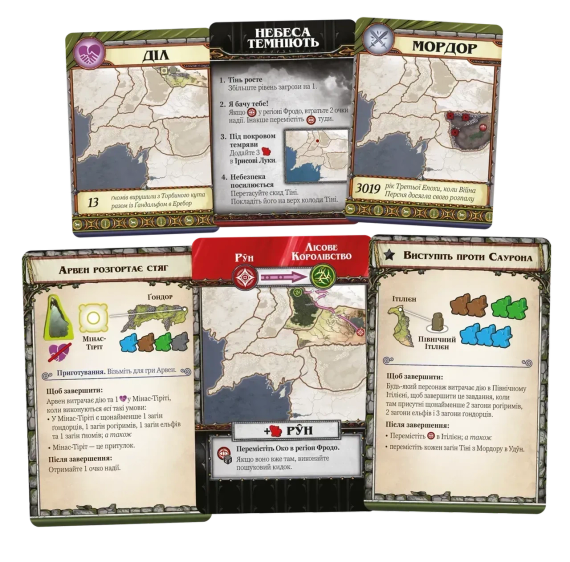 Настільна гра Володар Перснів. Доля братства (The Lord of the Rings: Fate of the Fellowship) | Зображення 2