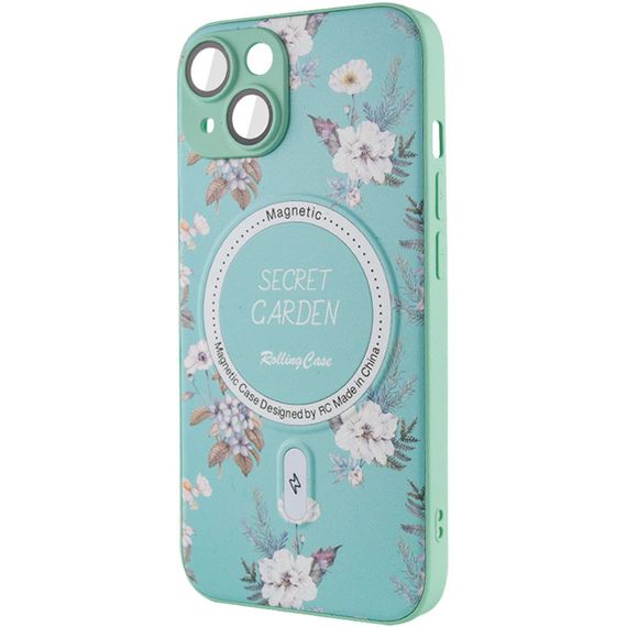 TPU+PC чохол Secret Garden with MagSafe для Apple iPhone 15 (6.1") | Зображення 2