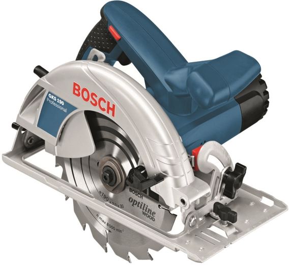 Пила дисковая Bosch GKS 190, 1400Вт, 190мм (0.601.623.000) | Зображення 1