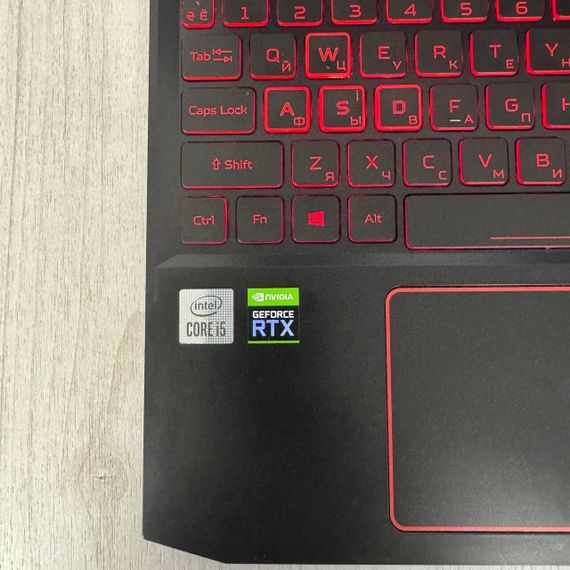Игровой ноутбук Б-класс Acer Nitro 5 AN515-55 / 15.6" (1920x1080) IPS / Intel Core i5-10300H (4 (8) ядра по 2.5 - 4.5 GHz) / 16 GB DDR4 / 512 GB SSD / nVidia GeForce RTX 3050 Ti, 4 GB GDDR6, 128-bit / WebCam б/у | Зображення 5