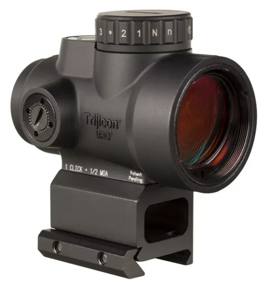 Приціл коліматорний Trijicon MRO HD 1х25 точка 2 MOA + коло 68 MOA з червоним підсвічуванням | Зображення 5