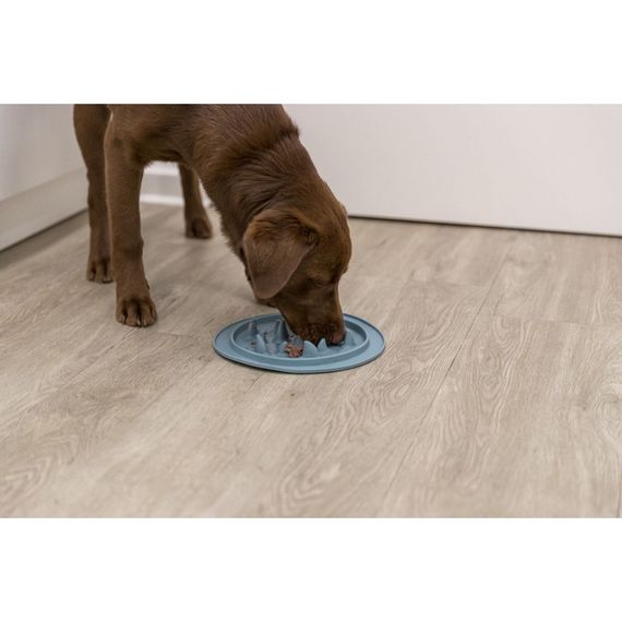 Миска-килимок Trixie для собак для повільного годування сіра термопластична гума d-24 см | Зображення 6