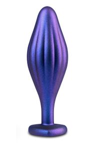 Хвиляста анальна пробка Blush Anal Adventures Matrix зі стимулюючим дизайном, фіолетова sexstyle