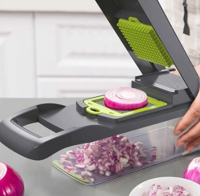 Ручна овочерізка – мультислайсер VEGGIE SLICER для подрібнення овочів та фруктів | Зображення 2