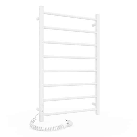 Электрическая полотенцесушилка Laris Зебра Альфа ЧФ8 500 х 800 Е (подкл. слева) R3