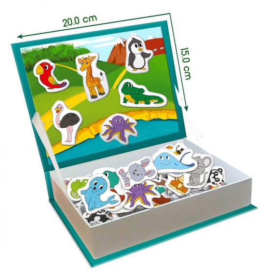 Детский набор магнитов Магнитная история Животные  ML4032-01 EN | Зображення 2