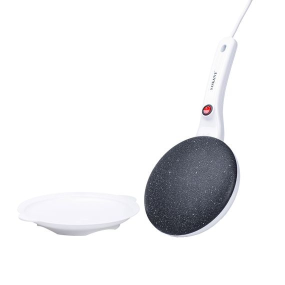 Млинниця електрична Sokany HY901 20 (см) біла | Зображення 1